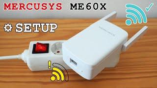 TP-Link Mercusys ME60X Wi-Fi 6 extender • Unboxing, installation, configuration and test