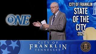 City of Franklin, State of the City 2025 - ONE Franklin