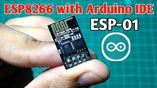 Getting Started with ESP 8266 ESP 01 with Arduino IDE | Programming esp-01 with Arduino ide