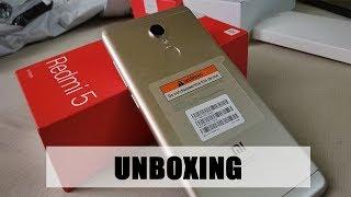 Unboxing Xiaomi Redmi 5 Gold Edition (2018)