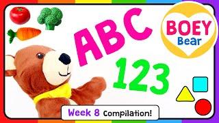 Preschool Learning Videos for 3 year olds (Educational videos for 3 year old online) | Boey Bear