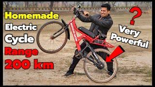 पुरानी Cycle को बनाया Motor Cycle इतनी Powerful होगी उम्मीद नही थी?