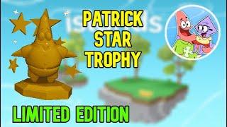 How to get Patrick Star Trophy + Patrick Star Show Badge in Roblox Islands