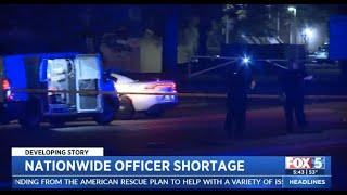 U.S. Law Enforcement Facing Staffing Crisis As Crime Skyrockets