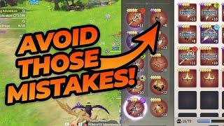 AVOID THOSE MISTAKES !! PROGRESS FASTER NOW ! Summoners war: Chronicles