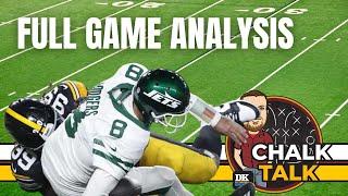Chalk Talk: Aaron Rodgers 2024 Week 7 vs. Steelers