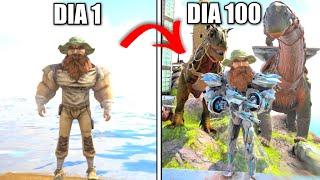 ¡Tengo 100 Días para Acabar ARK Survival Evolved en Hardcore! *Película Completa*