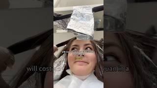 Getting my hair done in China ‍️ #lifeabroad #china #expat #dayinmylife