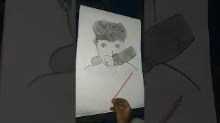 how to make a pencil sketching boy  for gulnaz art 