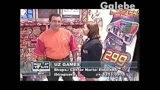 Comercial Antigo 2001 - UZ Games e Shop Tour - 05-10-2001