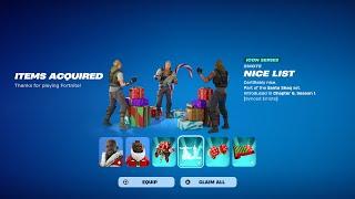 How To Get Nice List Emote For FREE! (Fortnite)