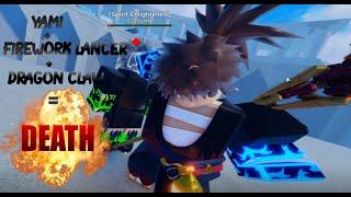 Yami + Firework Lancer + Dragon Claw Is not fair... | GPO PVP