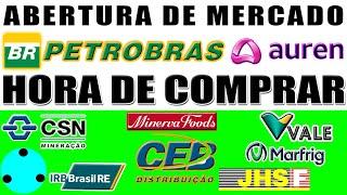 Abertura De Mercado Domb3 hora de comprar ações em retomada #petr4 #cebr6 #aure3 #vale3 #irbr3 #beef