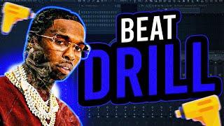 Como hacer BEATS de DRILL en FL STUDIO (FÁCIL + DRUMKIT GRATIS!)