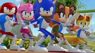 Sonic Boom Soccer Dance Scene Sticks and Amy Re-cut