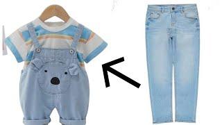 Stylish Baby Jumpsuit (1to 2years)/Dungaree Dress Cutting and Stitching