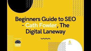 Beginners Guide to SEO