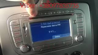 Ford TravelPilot FX radio code decoding. Форд радио код. Ввод кода клиентом