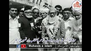 مولانا علی میاں ندوی رحمۃ اللّٰہ تعالیٰ علیہ