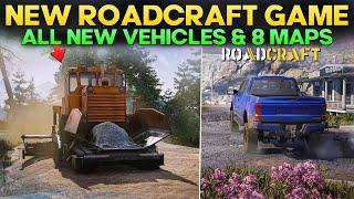 All New Vehicles and 8 Maps in RoadCraft You Need to Know