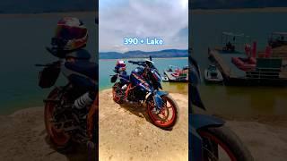 Ktm 390 lake #ktm #instagood #gopro #photography #video #viral