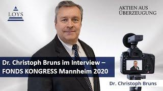 Interview Dr. Christoph Bruns, LOYS AG mit Andreas Franik