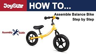 Assembly Guide for JOYSTAR Marcher Balance Bike