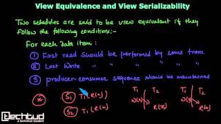 Understanding View Serializability | Transaction Management