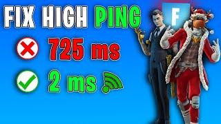 How To Fix PACKET LOSS in FORTNITE & Reduce Your Ping Easily