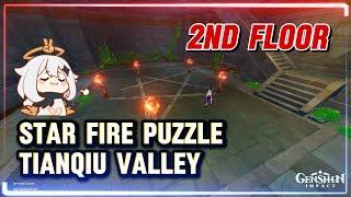 Tianqiu Valley 2nd Floor STAR FIRE PUZZLE | Genshin Impact