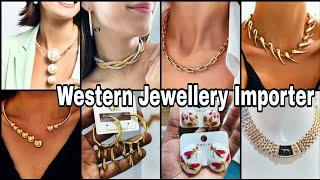 Western & Stainless Steel Jewellery Importer In Kolkata Bara Bazar || Cheapest Western Jewellery