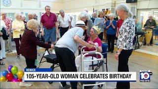 Florida woman celebrates 105th birthday