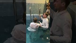 моё крещение #baptism #jesus #крещение #иисус