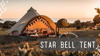 Star Bell Tent by Boutique Camping / Quality Canvas Bell Tents