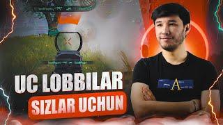 SIZLAR KUTKAN KUN UC LOBBILAR KIRAMIZ GOUUU   - PUBG MOBILE