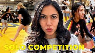 My first BJJ competition vs blue belts + HEAVIER WEIGHT CLASS | Jiu Jitsu Mindset