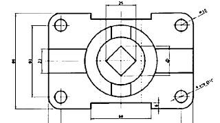 Деталь в AutoCAD