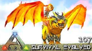 ARK: SURVIVAL EVOLVED - MYTH MANTICORE EMPEROR & TEK POISON E107 !!! ( ARK EXTINCTION CORE MODDED )