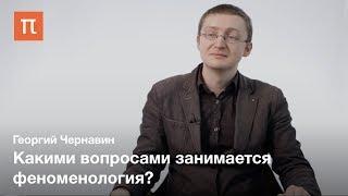 «Само собой разумеющееся» в феноменологии – Георгий Чернавин