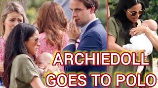Meghan Markle takes “ARCHIE” to Polo & Unseen Footage from that day
