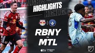 New York Red Bulls vs. CF Montréal | Full Match Highlights
