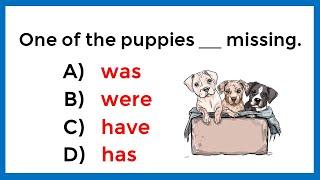 30 Mixed English Test | Verbs in English Grammar | English Practice Quiz