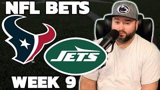 Texans vs Jets Week 9 Bets - NFL Thursday Picks With Kyle Kirms