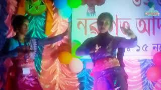 bodo remix song dance /fresman social at poschim jonai college dekapam / bobita, monisha / anjali