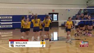 RPAC Volleyball action continues, Wallace hosts Paxton with the championship game on the line
