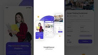 E-Learning Mobile App | UI UX | Figma