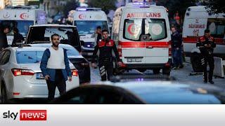 Explosion in Istanbul leaves people dead and injured