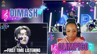  Olimpico (Ogni Pietra) - DIMASH & IGOR KRUTOY   | WHAT A PERFORMANCE!  | Tone Deaf Reactions