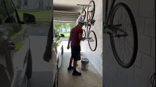 ️Clean Up the Garage  She Said / $8 Bike rack #bike #organizing #storage