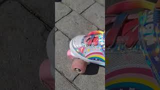 Patines 4 ruedas con luces de #amazon #patines #patinadora #youtubeshorts #lascositasdeyaniki